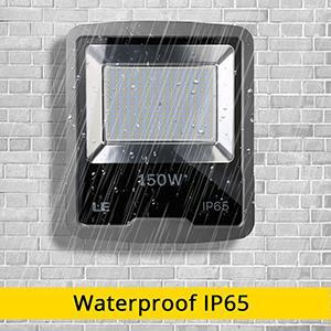 150W LED Security Light, Outdoor Flood Lights, Daylight White - Lepro