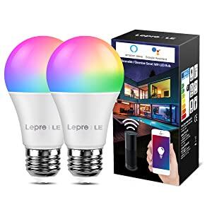 LE LampUX WiFi Smart Bulb E27 RGBW 9W LED 850lm Dimmable