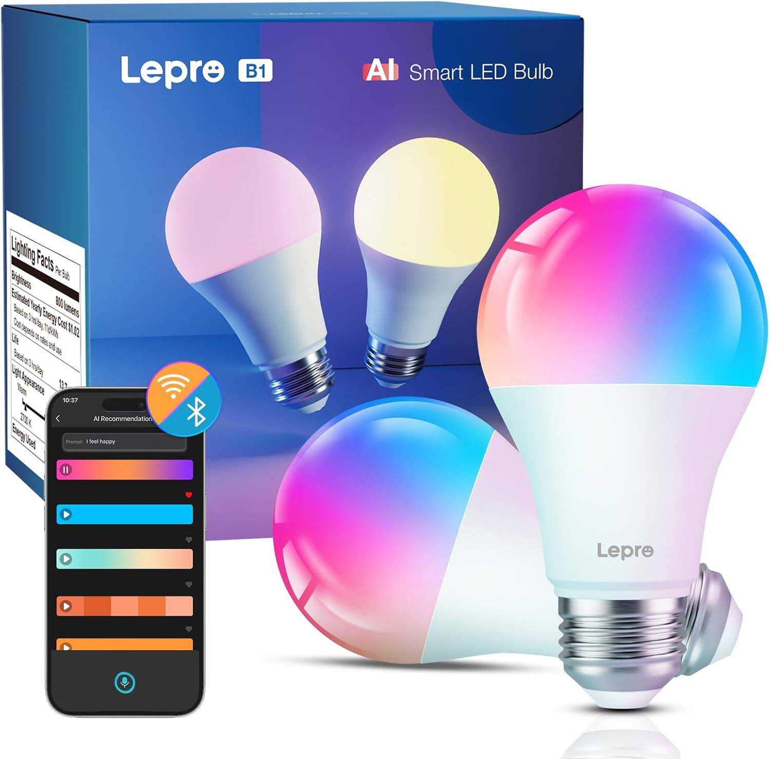 Bluetooth music bulb led sales