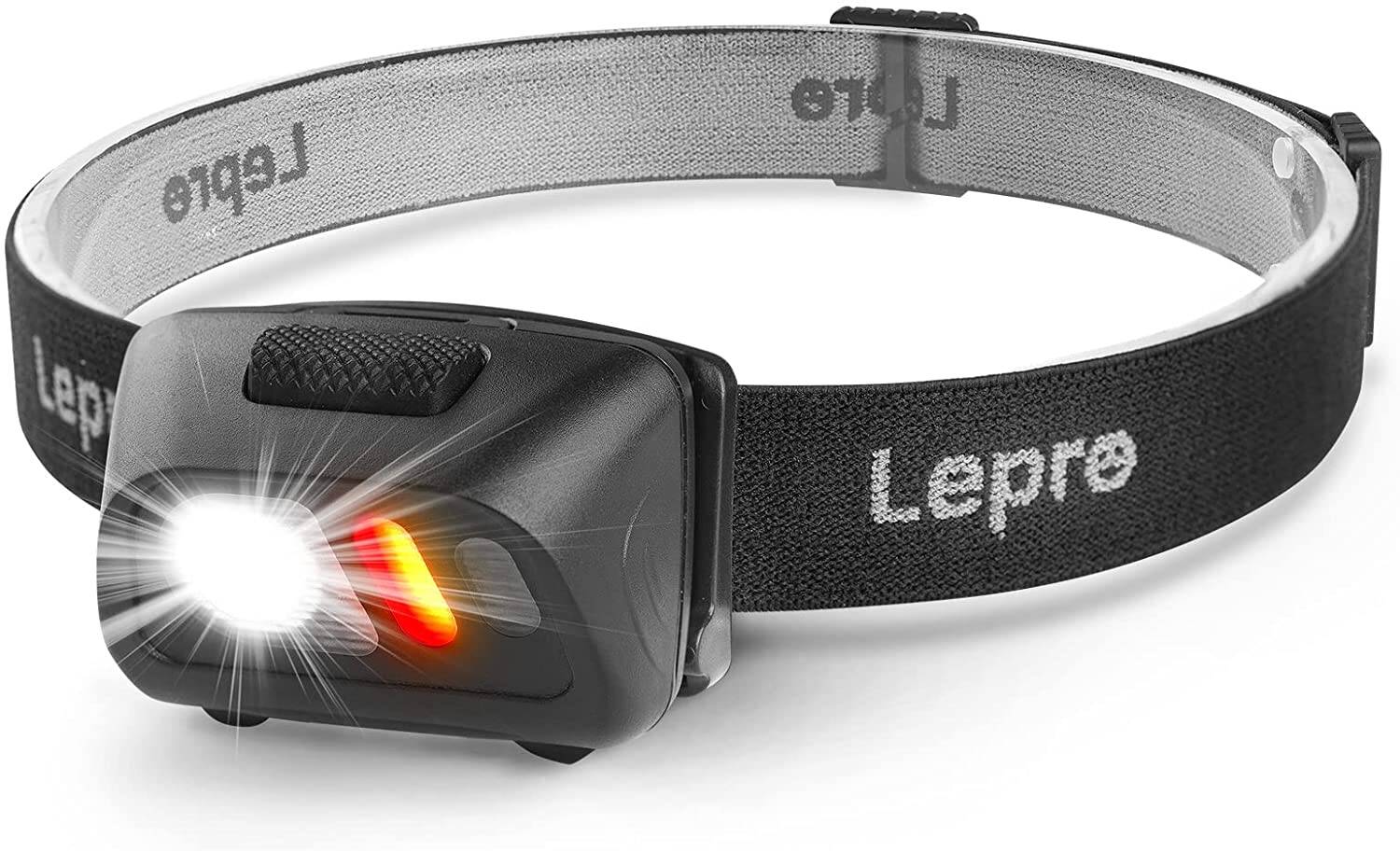 Lepro Head Torch, 700L Super Bright LED Headlamp with Lighting Modes,  Waterproof, 3A Battery Powered, Lightweight Headlight for Cycling Running  Camping for Kids Adults