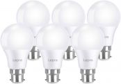 Lepro B22 LED Bayonet Light Bulbs, 60W Incandescent Bulb Equivalent, 8.5W 750LM B22 LED Bulbs, 6500K Daylight White, BC GLS Energy Saving Lightbulbs, Pack of 6