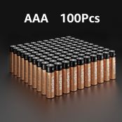 Lepro AAA Alkaline Batteries [Pack of 100], 1.5 Volt 1200mAh LR03 MN2400, Long Lasting Power, Holds Power Up to 10 years, Anti-Leakage Technology, Ideal for Everyday Devices