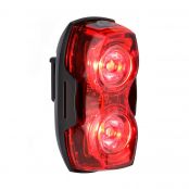 LE Bike Light Battery Powered LED Rear Tail Light Waterproof IP65 3 Modes 2 AAA Batteries Included Bicycles Helmets Backpacks 