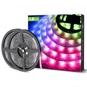 2 Pack 10M RGB LED Strip Light Kit, IP65 Waterproof, Remote and Power Adapter Included