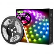 10M RGB LED Strip Light Kit, Remote and Power Adapter Included, 5050 LED