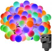 Lepro Multicoloured Fairy Lights Plug in, 10m 100 LED 8 Modes Globe String Lights Mains Powered, RGB Fairy String Lights for Indoor Outdoor, Bedroom, Party, Gazebo and More