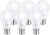 Lepro Bayonet Light Bulbs 60W Equivalent, Cool White 6500K Daylight Bulbs, 8.5W 750LM B22 LED Bulb, BC GLS Energy Saving Lightbulbs, Non-dimmable, Pack of 6