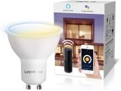 Lepro GU10 Smart Bulbs, Warm to Cool White Dimmable LED Spot Lights, Works with Alexa and Google Home, 4.5W = 50W, 410lm, 2700K-6500K, 100° Beam Angle, No Hub Required