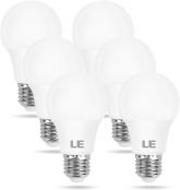 LE LED Light Bulbs E27, Warm White 2700K, 60W Equivalent, 8.5W 806lm Lightbulb, Pack of 6 [Energy Class A+]