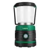 Lepro Camping Lights, 1500 Lumen Battery Powered Camping Lantern, 4 Lighting Modes, Dimmable, IPX4 Waterproof, Hanging Lights for Camping, Hiking, Fishing, Power Cuts, Emergency and More