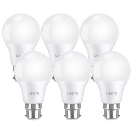 Lepro B22 LED Bayonet Light Bulbs 60W Incandescent Bulb