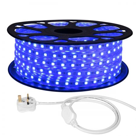 25m Led Strip Lights 240v Blue 1500, Super Bright Outdoor Led Strip Lights