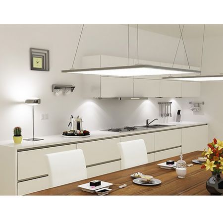Daylight White 6000K LE 40W LED Panel Lights Pack of 2 600x600 Square Ceiling Light Fitting 4000lm