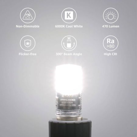 G9 halogen bulb cool white top
