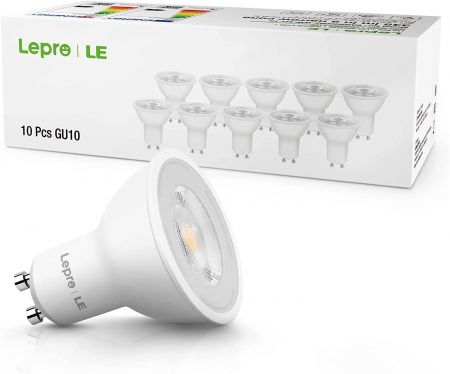 Spot LED dimmable gu10 6w équivalent à 50w blanc naturel 4500k - RETIF