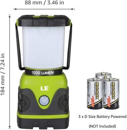 Led Camping Lantern Dimmable 4 Modes, Emergency Lights For Home Power Failure Uk