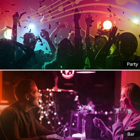 Google home hot sale party lights
