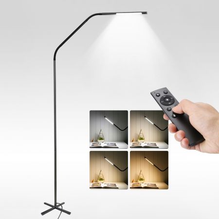 6w Dimmable Floor Lamp Remote Control, Led Floor Lamp With Remote