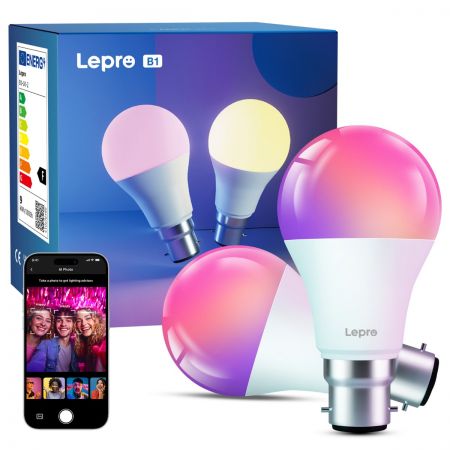 Color Changing Light Bulb App Control, 2.4Ghz WiFi and Bluetooth Smart  Light Bulbs Music Sync