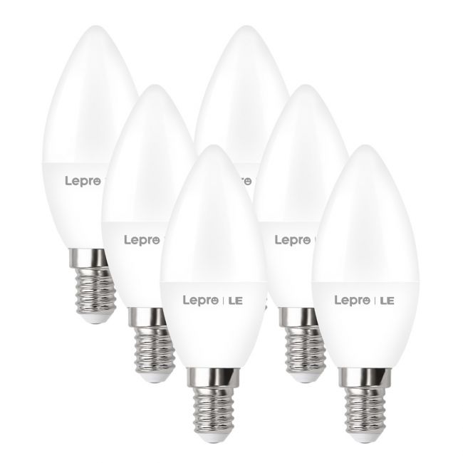 LE E14 LED Light Bulb, LED Bulbs Small Screw, 5.5W, 470lm, 40W