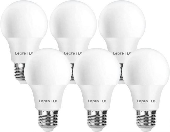 E27 LED Bulbs 8W, 60W Incandescent Bulb Equivalent, Warm White 2700K
