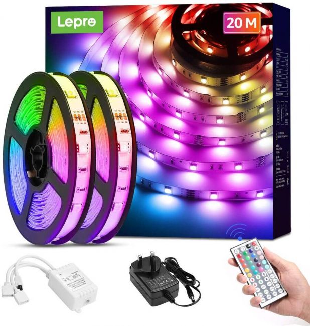 How to DIY Colour Changing LED Strip Lights