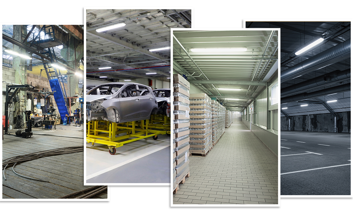 LED-Dreifachlicht Anwendung