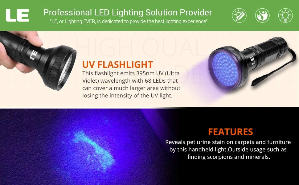 LED UV Flashlight
